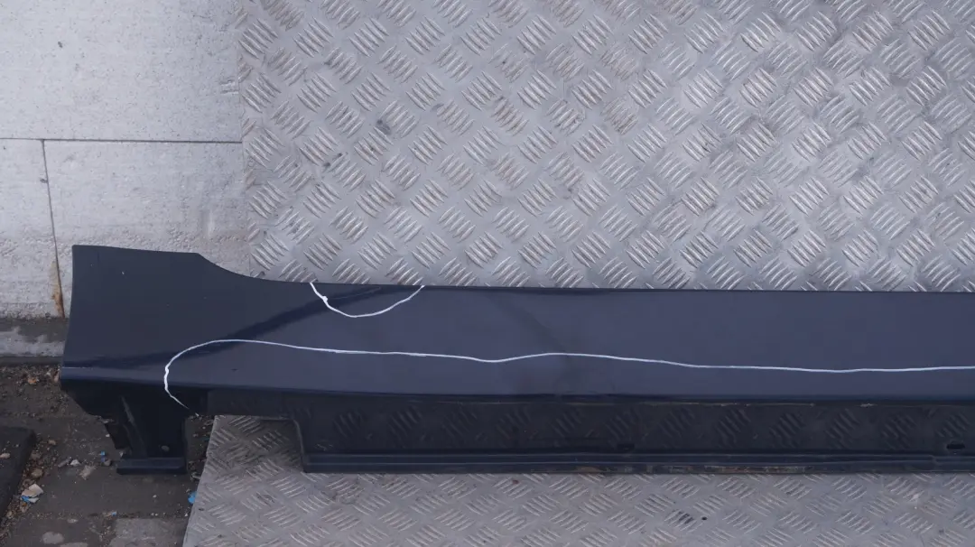 BMW E60 E61 Bas de Porte Couverture Seuil Droite Bleu Oriental Bleu - SKU 0150278-OB1 - Numéro de pièce 150278