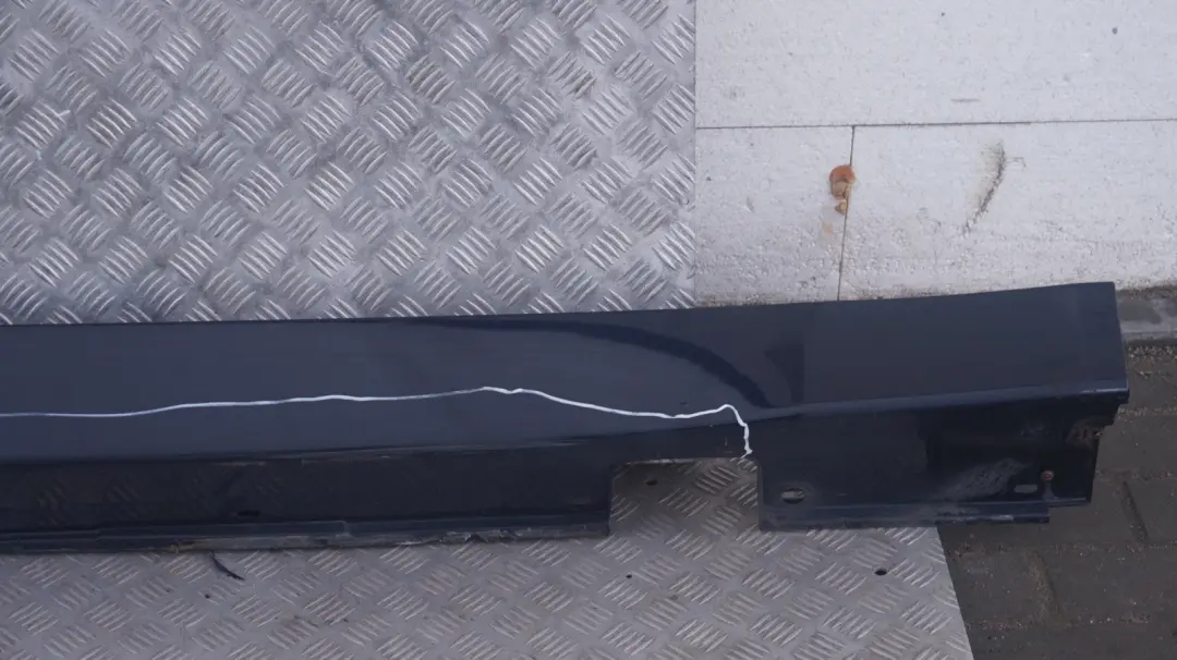 BMW 5 Series E60 E61 1 Door Sill Side Cover Skirt Right O/S Orientblau Blue 317 - SKU 0150278-OB1 - Part number 150278