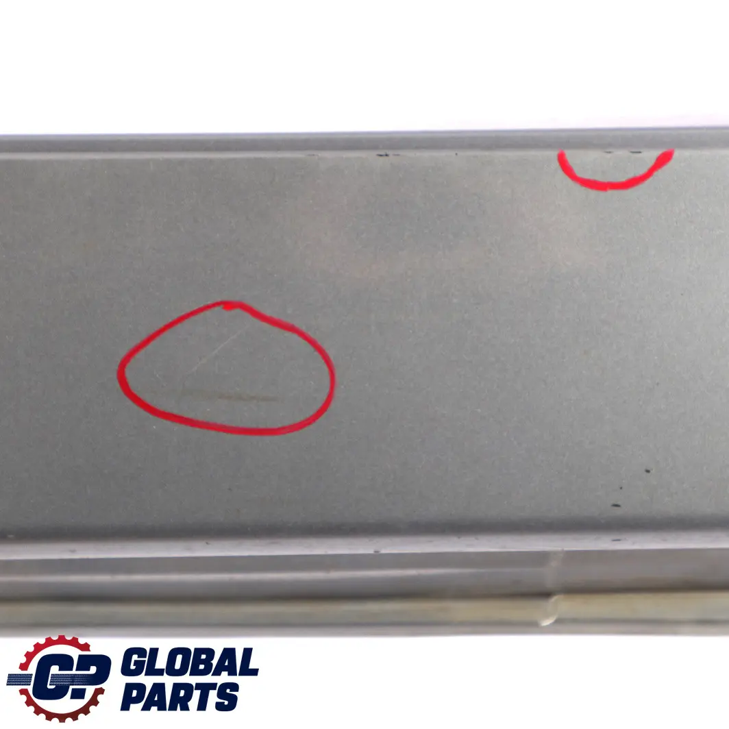 BMW 5 er E60 E61 Schwellerleiste Blende Schweller rechts Silbergrau Silber Grau - SKU 0150278-SBG1 - Teilenummer 0150278