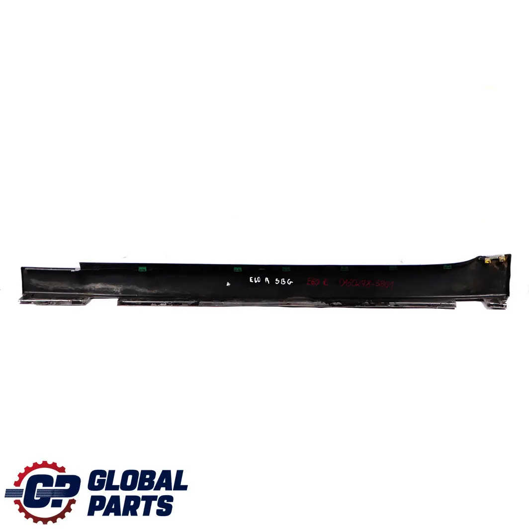 Schwellerleiste Blende Schweller rechts Silbergrau Silber Grau für BMW 5 er E60 E61 mit Teilenummer 0150278 BMW 5 er E60 E61 Schwellerleiste Blende Schweller rechts Silbergrau Silber Grau - SKU 0150278-SBG1 - Teilenummer 0150278
