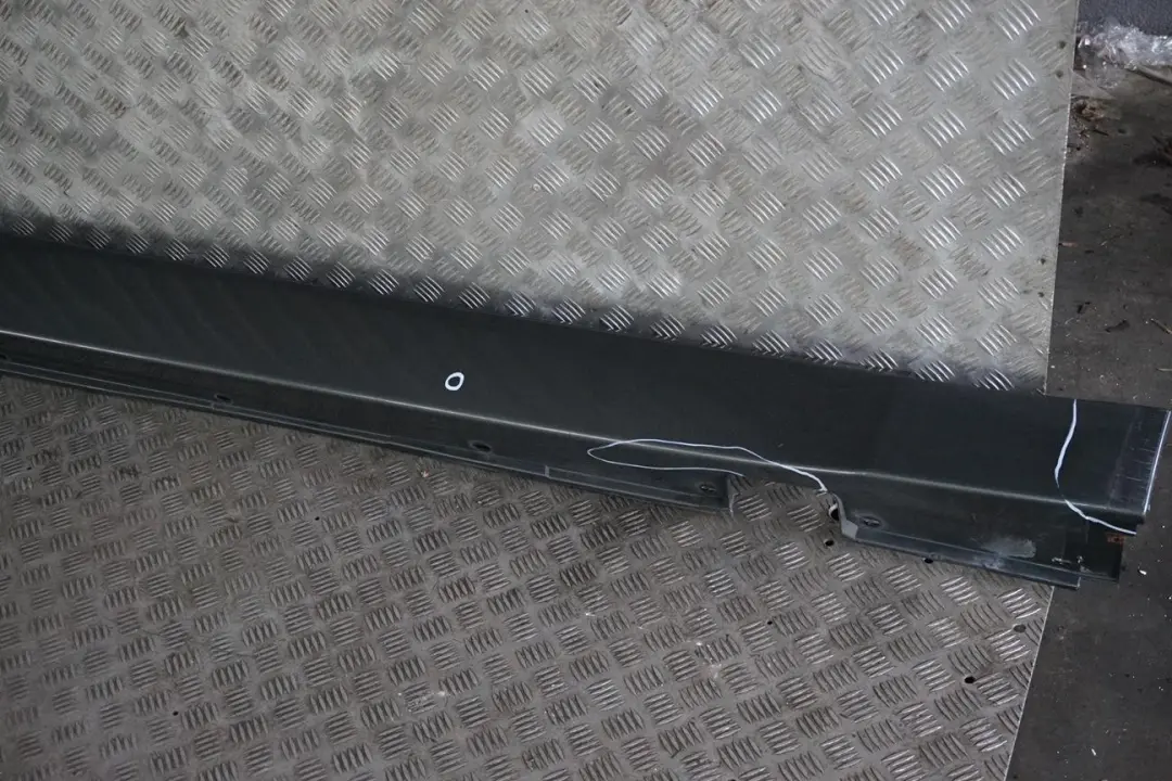Door Sill Side Cover Skirt Right O/S Titangrau II Grey - A36 to BMW 5 E60 E61 1 with Part number 0150278 BMW 5 E60 E61 1 Door Sill Side Cover Skirt Right O/S Titangrau II Grey - A36 - SKU 0150278-TGR1 - Part number 0150278