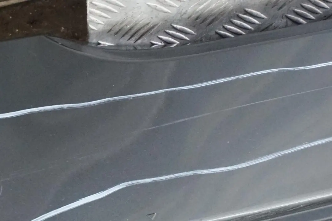 BMW 5 E60 E61 1 Door Sill Side Cover Skirt Right O/S Titangrau II Grey - A36 - SKU 0150278-TGR1 - Part number 0150278