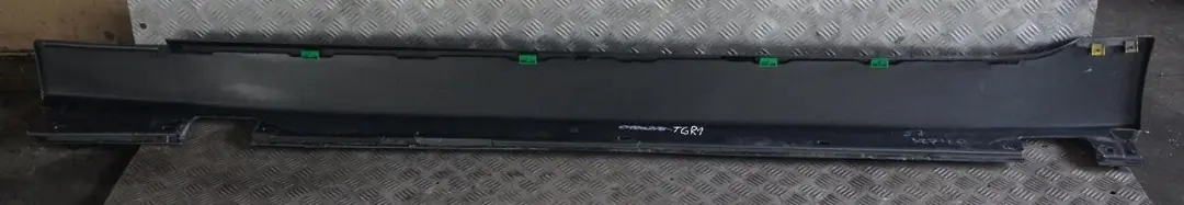 Door Sill Side Cover Skirt Right O/S Titangrau II Grey - A36 to BMW 5 E60 E61 1 with Part number 0150278 BMW 5 E60 E61 1 Door Sill Side Cover Skirt Right O/S Titangrau II Grey - A36 - SKU 0150278-TGR1 - Part number 0150278
