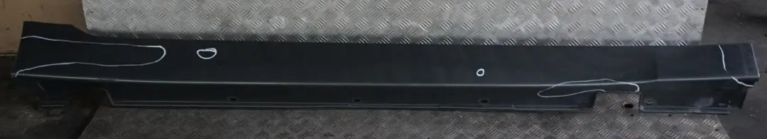 BMW E60 E61 Nakładka listwa próg prawy titangrau - SKU 0150278-TGR1 - Numer Części 0150278