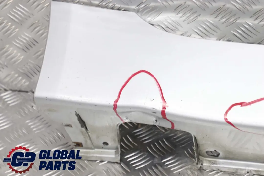 BMW E60 E61 Listello Portiera Apertura Gonna Destra Argento-Titanio Argento - SKU 0150278-TS4 - Numero di parte 0150278
