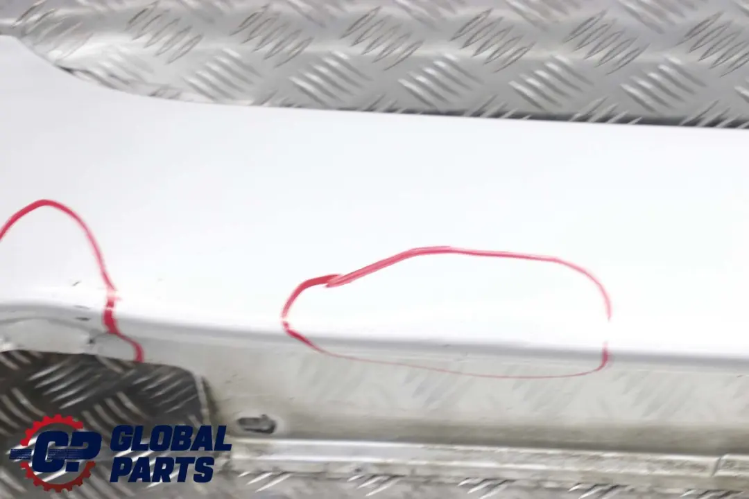 BMW E60 E61 Listello Portiera Apertura Gonna Destra Argento-Titanio Argento - SKU 0150278-TS4 - Numero di parte 0150278