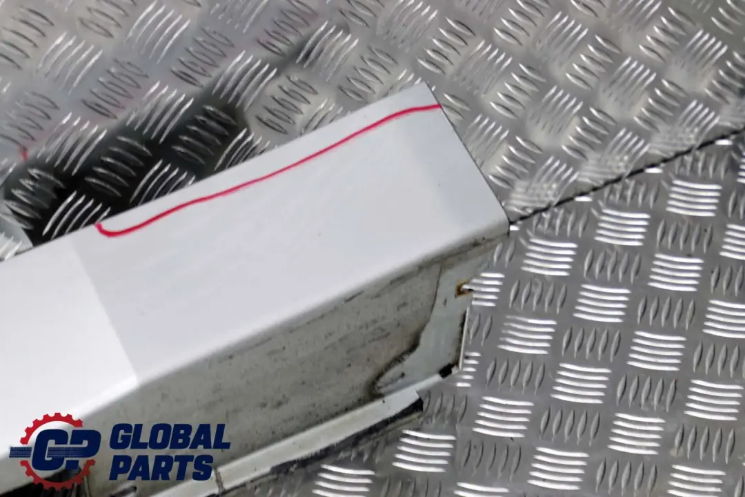 BMW E60 E61 Listello Portiera Apertura Gonna Destra Argento-Titanio Argento - SKU 0150278-TS4 - Numero di parte 0150278