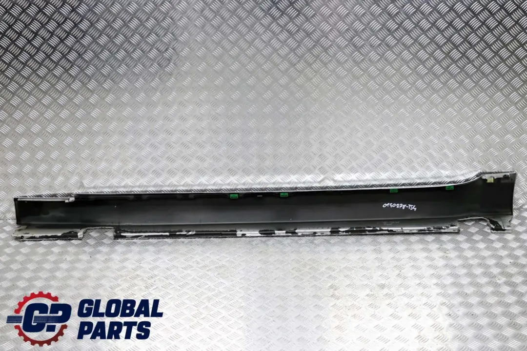 BMW E60 E61 Listello Portiera Apertura Gonna Destra Argento-Titanio Argento - SKU 0150278-TS4 - Numero di parte 0150278