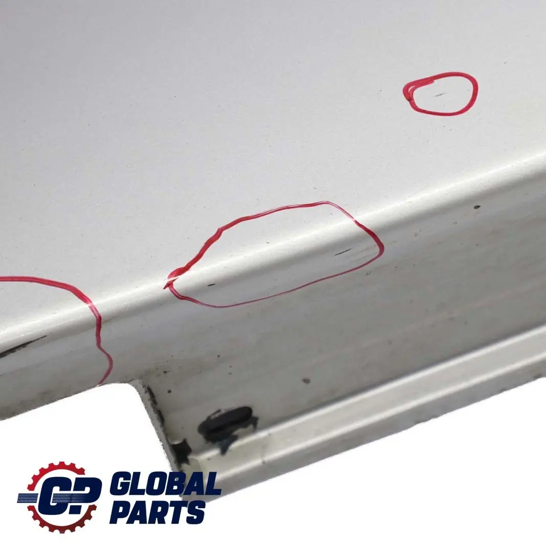 BMW 5 E60 E61 5 Door Sill Side Cover Skirt Right O/S Titansilber Silver 354 - SKU 0150278-TS5 - Part number 0150278