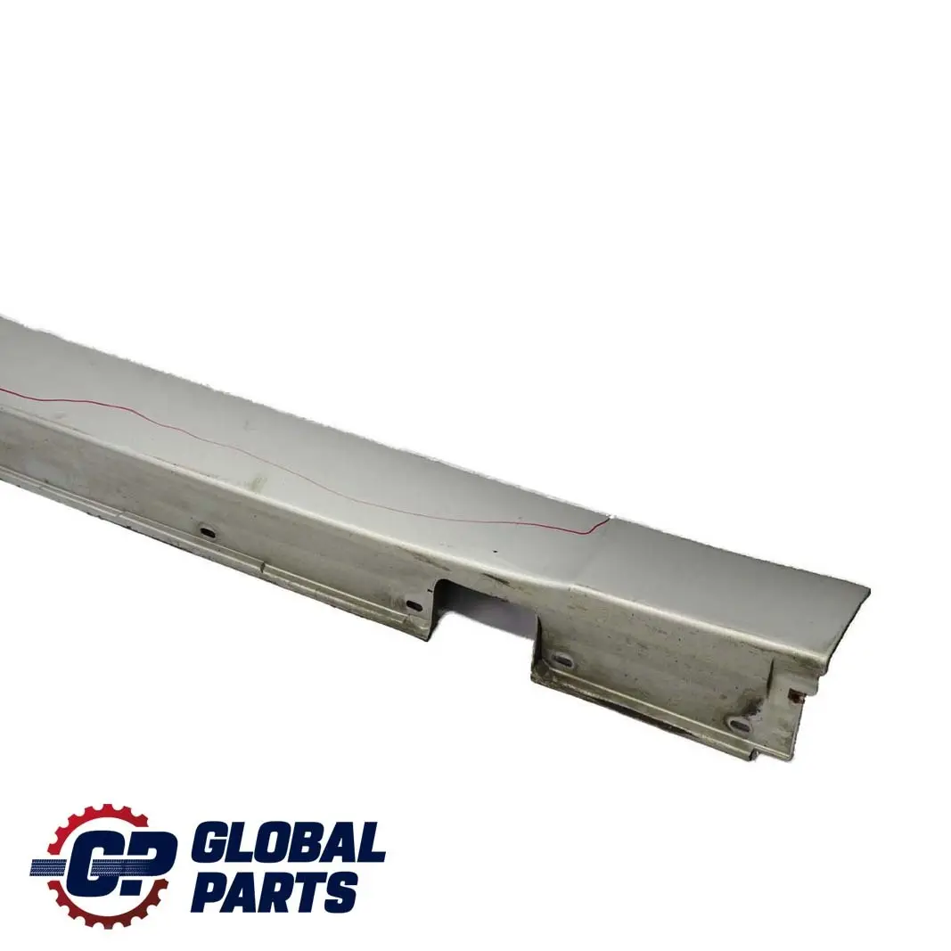 Schwellerleiste Blende Schweller Rechts Titansilber Silber für BMW 5 E60 E61 5 mit Teilenummer 0150278 BMW 5 E60 E61 5 Schwellerleiste Blende Schweller Rechts Titansilber Silber - SKU 0150278-TS5 - Teilenummer 0150278
