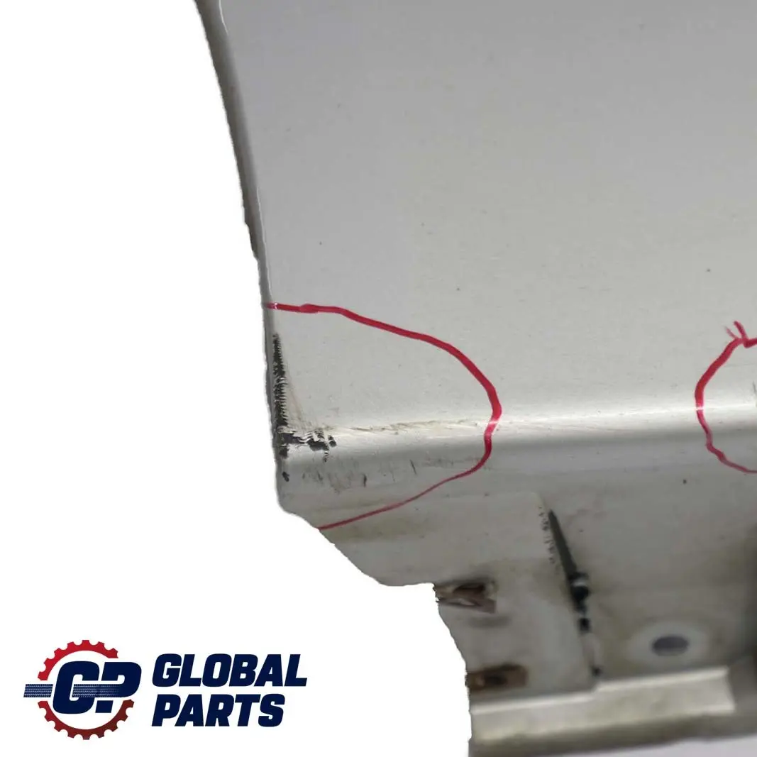 BMW 5 E60 E61 5 Door Sill Side Cover Skirt Right O/S Titansilber Silver 354 - SKU 0150278-TS5 - Part number 0150278