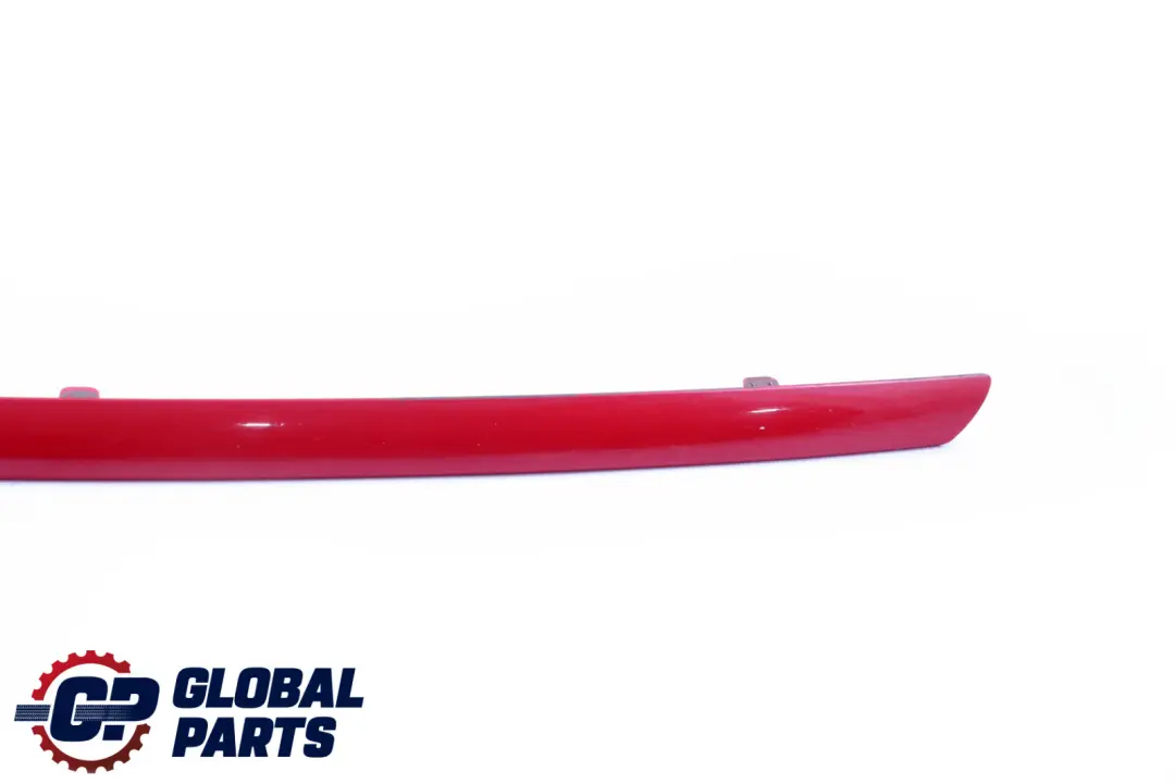 Front Bumper Rubber Strip Cover Trim Panel Chili Red to BMW Mini Cooper S R52 R53 with Part number 0152417 BMW Mini Cooper S R52 R53 Front Bumper Rubber Strip Cover Trim Panel Chili Red - SKU 0152417-CHRED - Part number 0152417