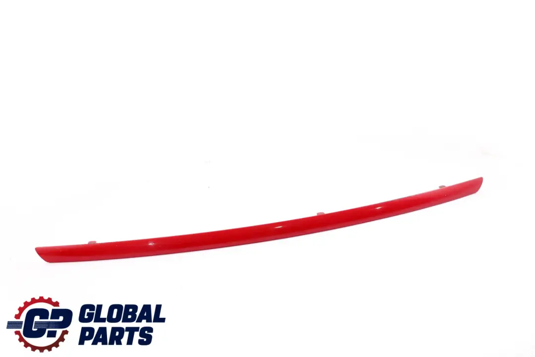 BMW Mini Cooper S R52 R53 Front Bumper Rubber Strip Cover Trim Panel Chili Red - SKU 0152417-CHRED - Part number 0152417