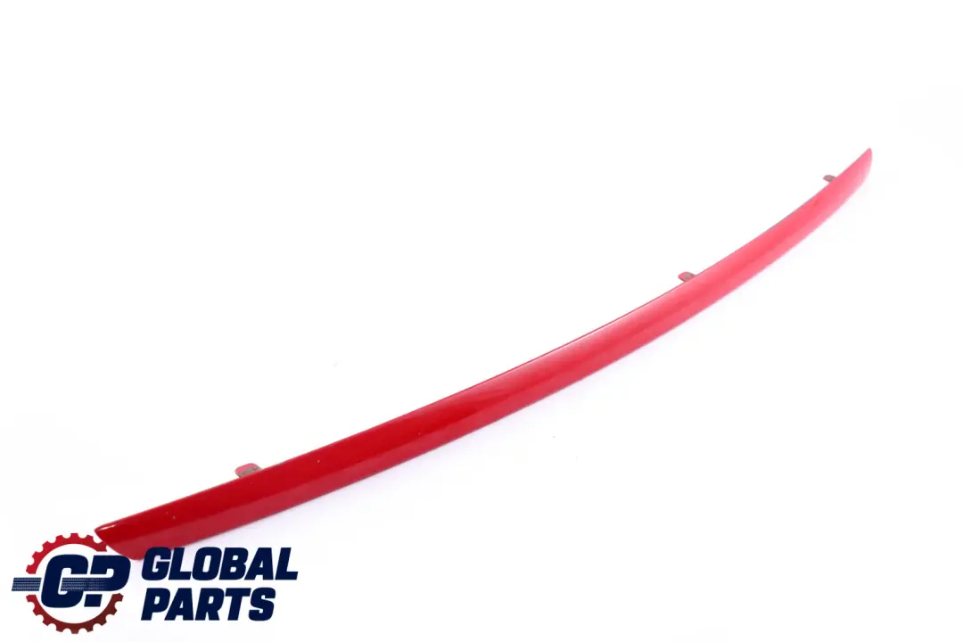 BMW Mini Cooper S R52 R53 Front Bumper Rubber Strip Cover Trim Panel Chili Red - SKU 0152417-CHRED - Part number 0152417