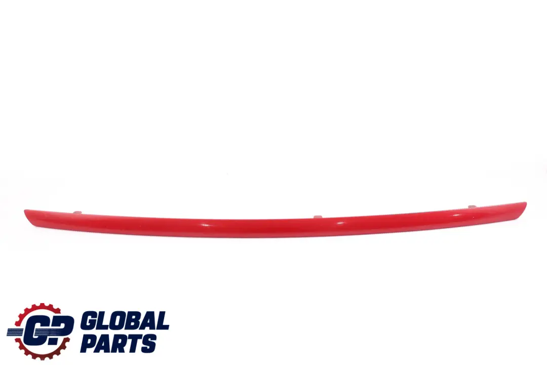 Front Bumper Rubber Strip Cover Trim Panel Chili Red to BMW Mini Cooper S R52 R53 with Part number 0152417 BMW Mini Cooper S R52 R53 Front Bumper Rubber Strip Cover Trim Panel Chili Red - SKU 0152417-CHRED - Part number 0152417