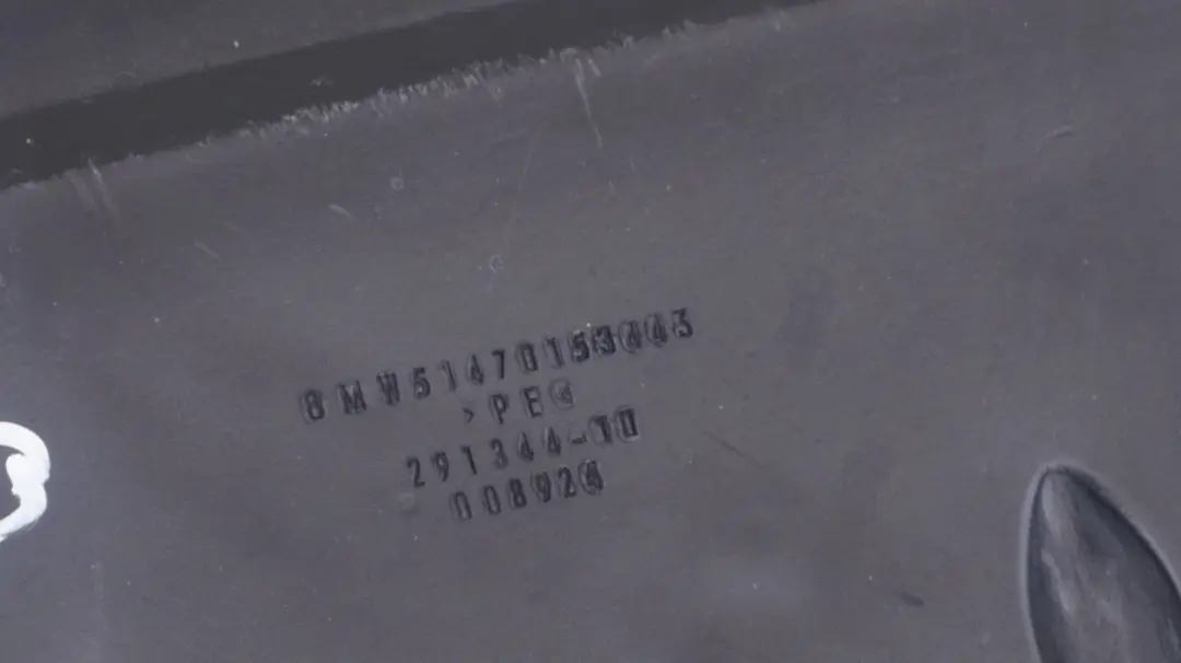 Boot Trunk Luggage Compartment Floor Pan Tray to BMW 5 Series E60 Saloon with Part number 0153443 BMW 5 Series E60 Saloon Boot Trunk Luggage Compartment Floor Pan Tray - SKU 0153443 - Part number 0153443