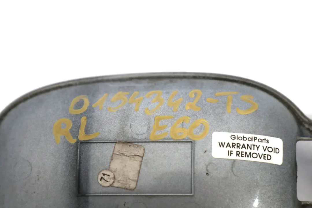 Empuñadura Agarre Delantera Trasera Izquierda Titansilber Plata-354 para BMW E60 E61 con número de pieza 0154342 BMW E60 E61 Empuñadura Agarre Delantera Trasera Izquierda Titansilber Plata-354 - SKU 0154342-TS - Número de pieza 0154342