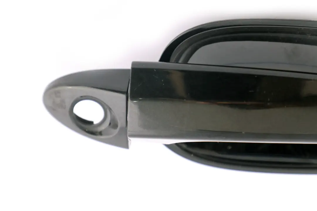 Front Right Grab Handle Cover O/S Black Sapphire Metallic to BMW 5 Series E60 E61 with Part number 0154345 BMW 5 Series E60 E61 Front Right Grab Handle Cover O/S Black Sapphire Metallic - SKU 0154345-BS - Part number 0154345