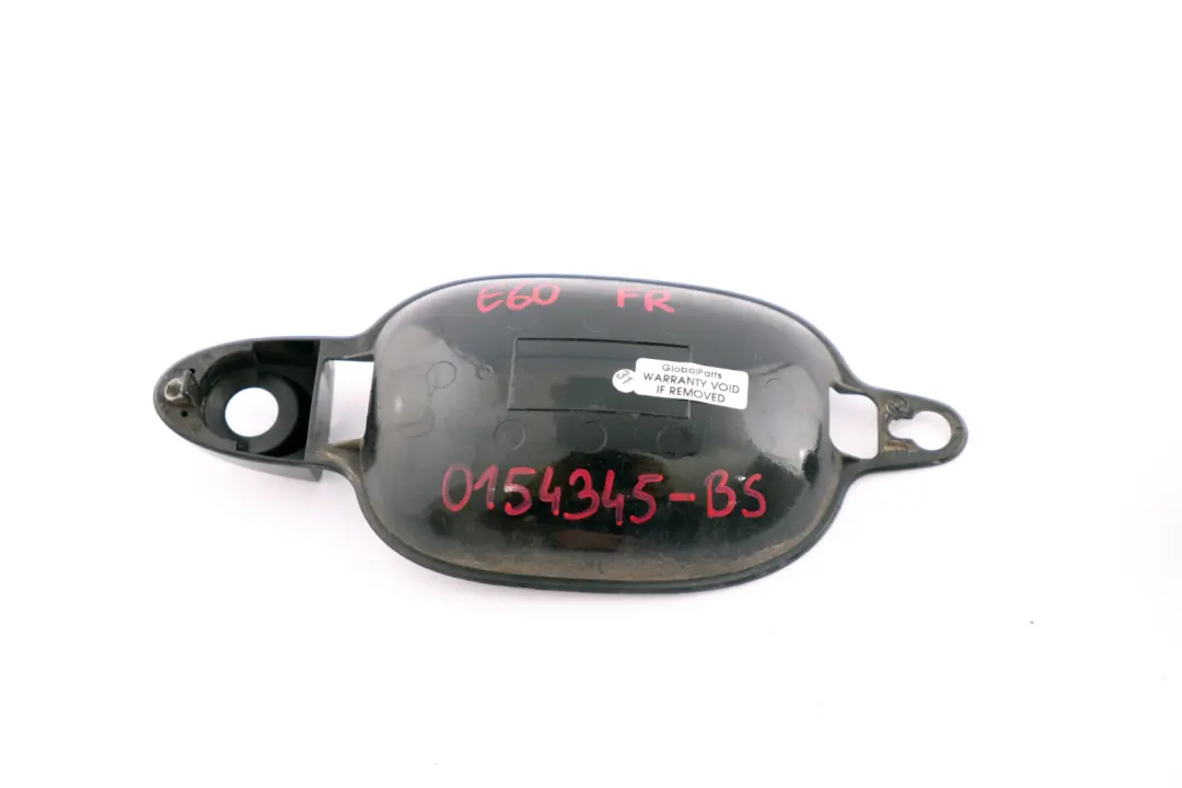 Front Right Grab Handle Cover O/S Black Sapphire Metallic to BMW 5 Series E60 E61 with Part number 0154345 BMW 5 Series E60 E61 Front Right Grab Handle Cover O/S Black Sapphire Metallic - SKU 0154345-BS - Part number 0154345