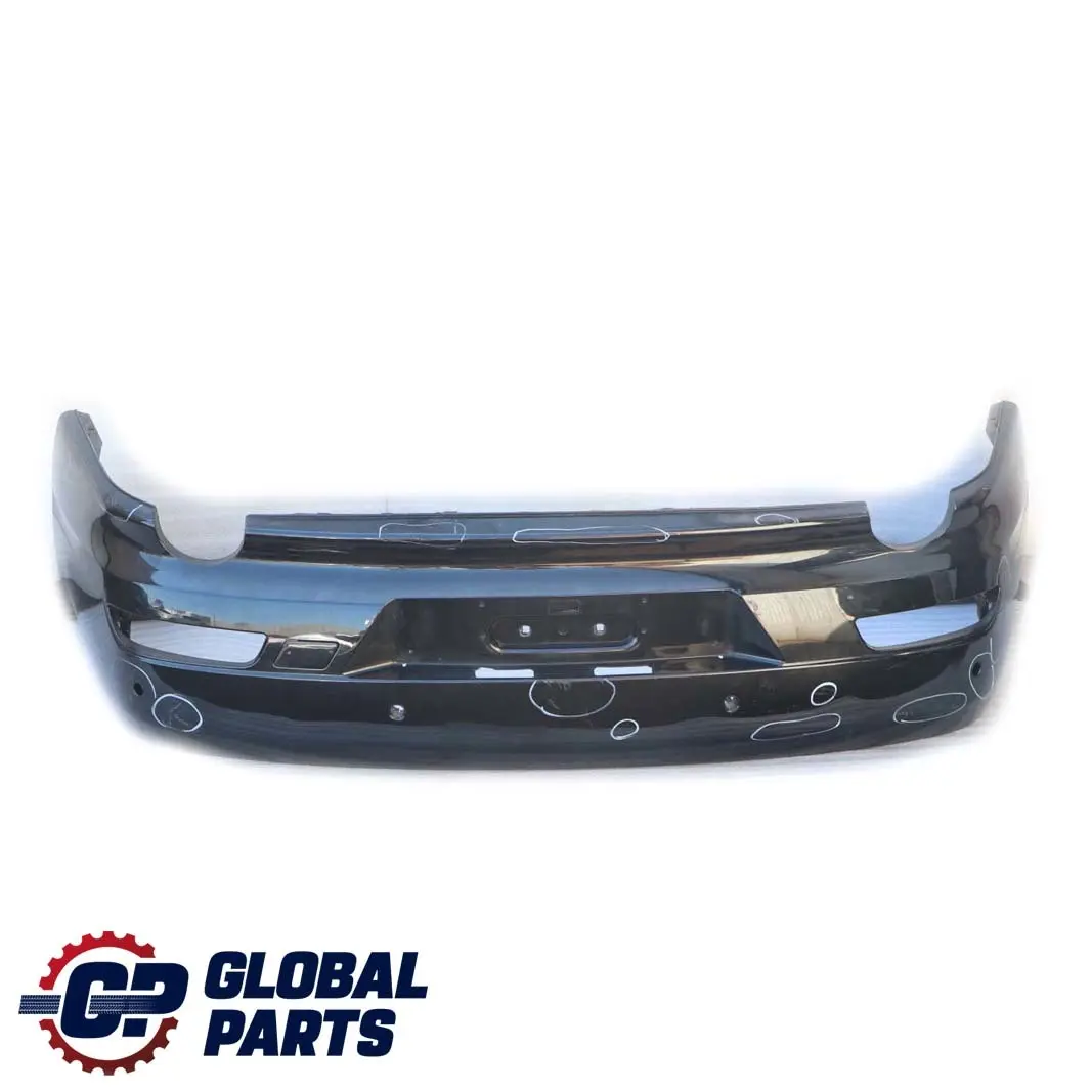 Bumper PDC Black Sapphire Metallic - 475 to BMW 6 E63 Coupe E64 Convertible Rear with Part number 0154958 BMW 6 E63 Coupe E64 Convertible Rear Bumper PDC Black Sapphire Metallic - 475 - SKU 0154958-BS - Part number 0154958