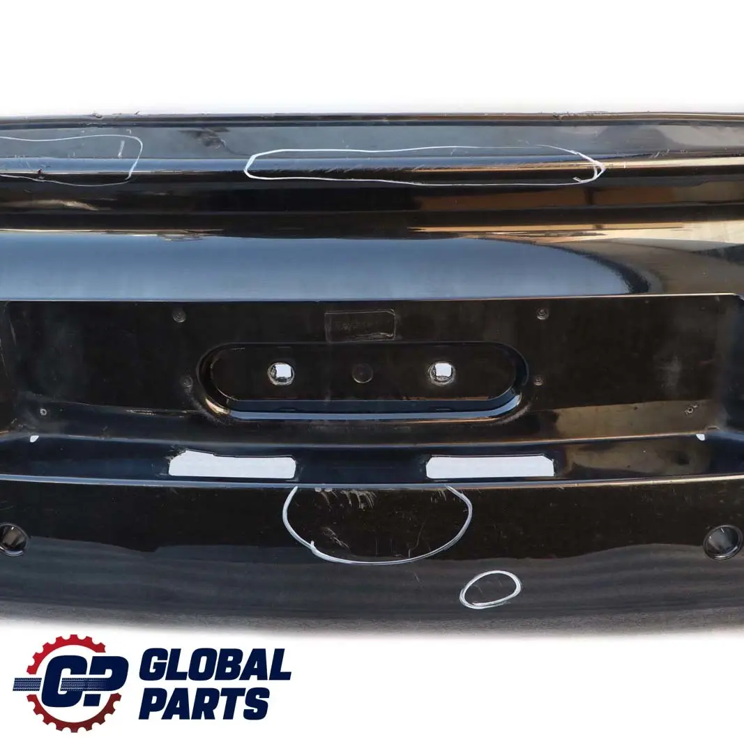BMW 6 E63 Coupe E64 Convertible Rear Bumper PDC Black Sapphire Metallic - 475 - SKU 0154958-BS - Part number 0154958