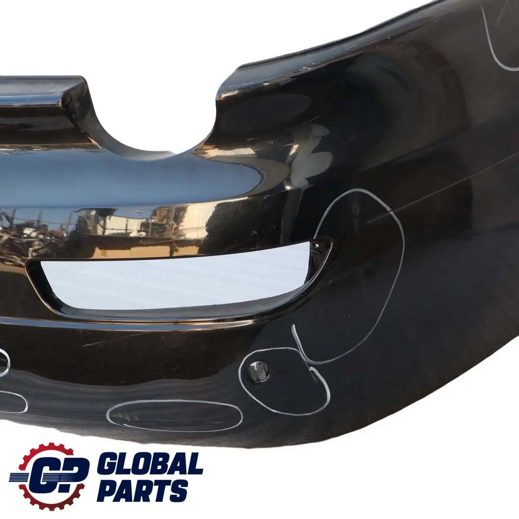 BMW 6 E63 Coupe E64 Convertible Rear Bumper PDC Black Sapphire Metallic - 475 - SKU 0154958-BS - Part number 0154958