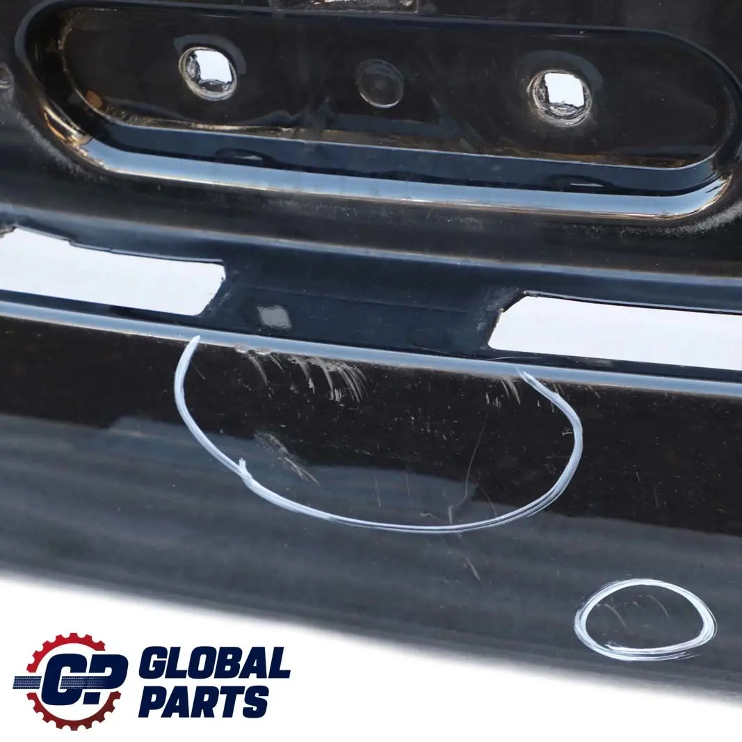 BMW 6 E63 Coupe E64 Convertible Rear Bumper PDC Black Sapphire Metallic - 475 - SKU 0154958-BS - Part number 0154958