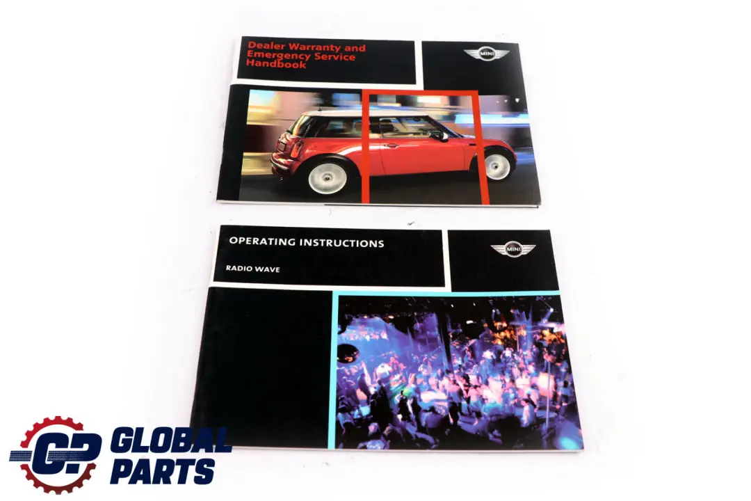 BMW Mini Cooper One R50 R53 Booklet Owner's Handbook Set Pouch Case - SKU 0156447-1 - Part number 0156447