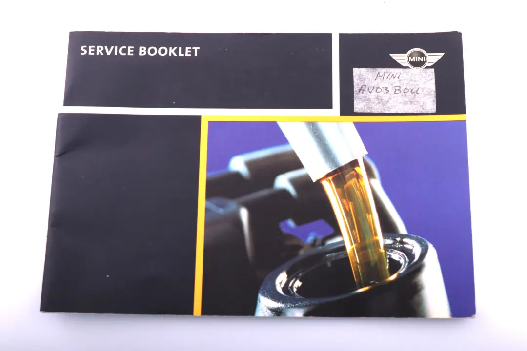 BMW Mini Cooper R56 Service Booklet Radio Instructions Pouch Case Wallet Set - SKU 0156505 - Part number 0156505