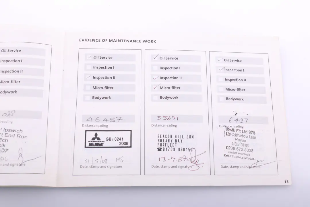 BMW Mini Cooper R56 Service Booklet Radio Instructions Pouch Case Wallet Set - SKU 0156505 - Part number 0156505