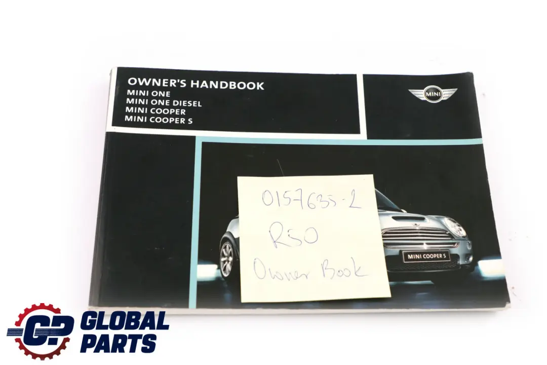 Service Booklet Owner's Handbook to BMW Mini Cooper One 2 R50 R53 with Part number 0157635 BMW Mini Cooper One 2 R50 R53 Service Booklet Owner's Handbook - SKU 0157635-2 - Part number 0157635