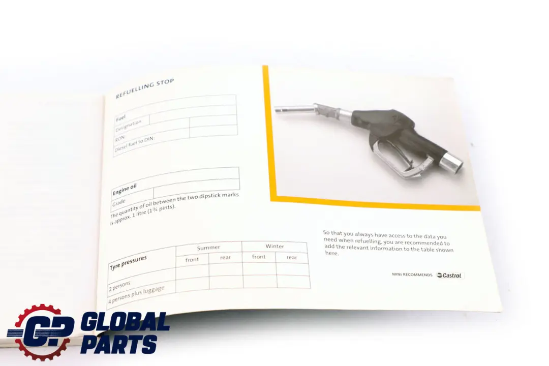 Service Booklet Owner's Handbook to BMW Mini Cooper One 2 R50 R53 with Part number 0157635 BMW Mini Cooper One 2 R50 R53 Service Booklet Owner's Handbook - SKU 0157635-2 - Part number 0157635