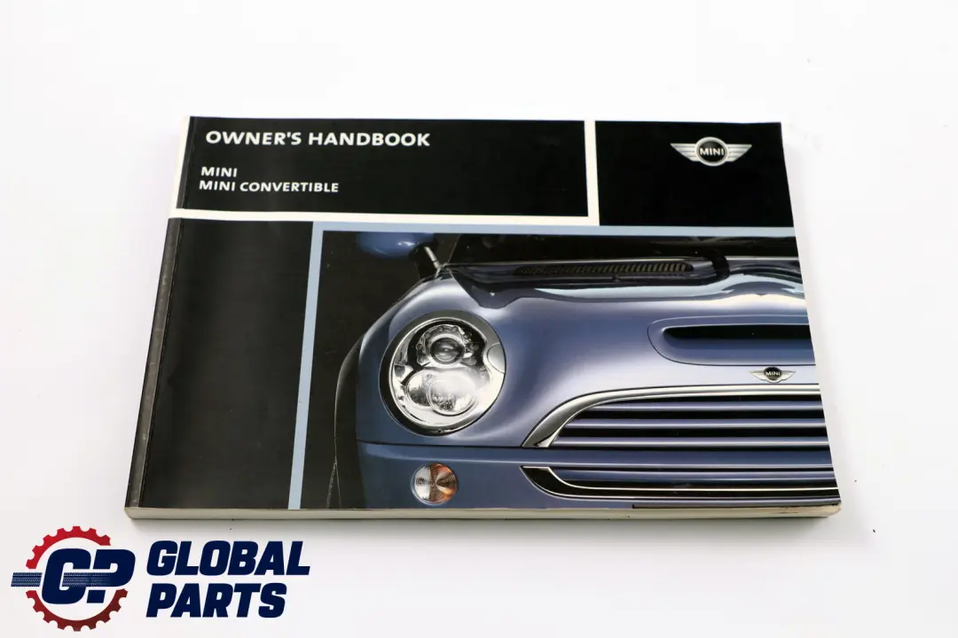 BMW Mini 1 R50 R52 R53 Service Booklet Owner's Handbook Set Pouch Case - SKU 0158093-2 - Part number 0158093