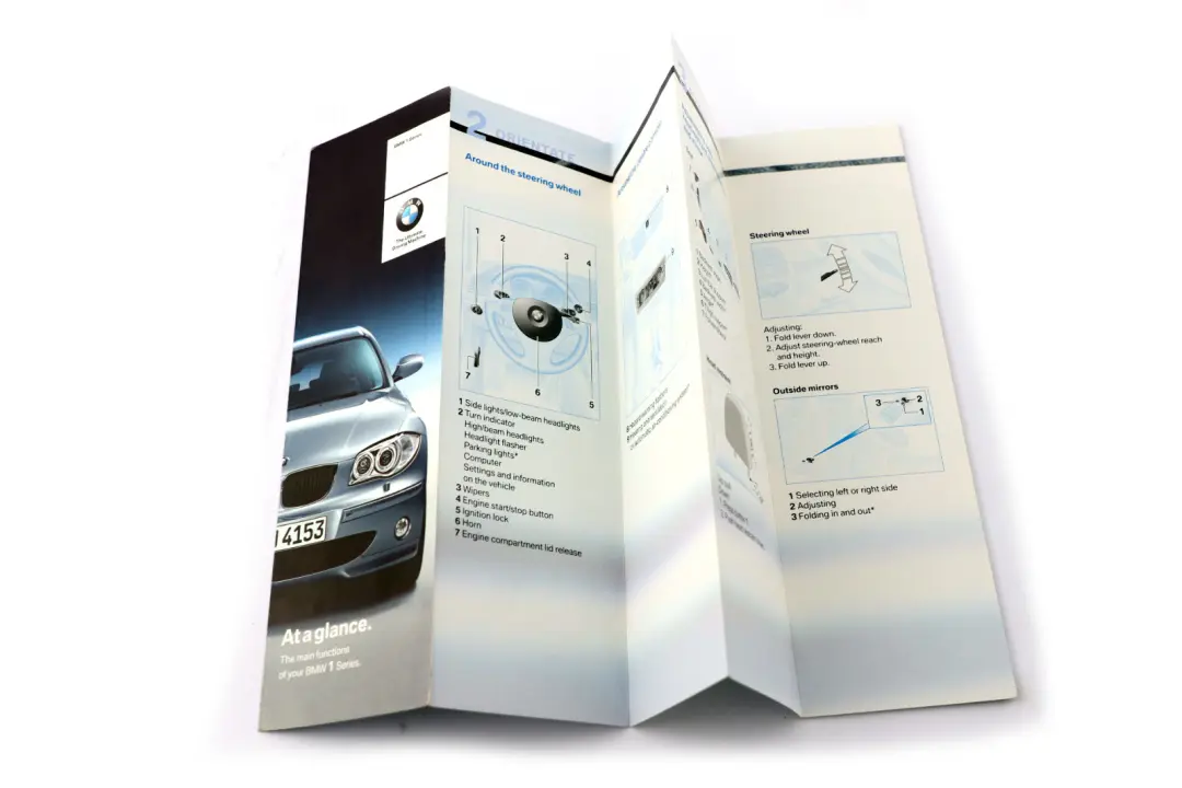 Service Booklet Owner's Handbook CD Player Instructions to BMW 1 Series E87 with Part number 0158290 BMW 1 Series E87 Service Booklet Owner's Handbook CD Player Instructions - SKU 0158290-1 - Part number 0158290