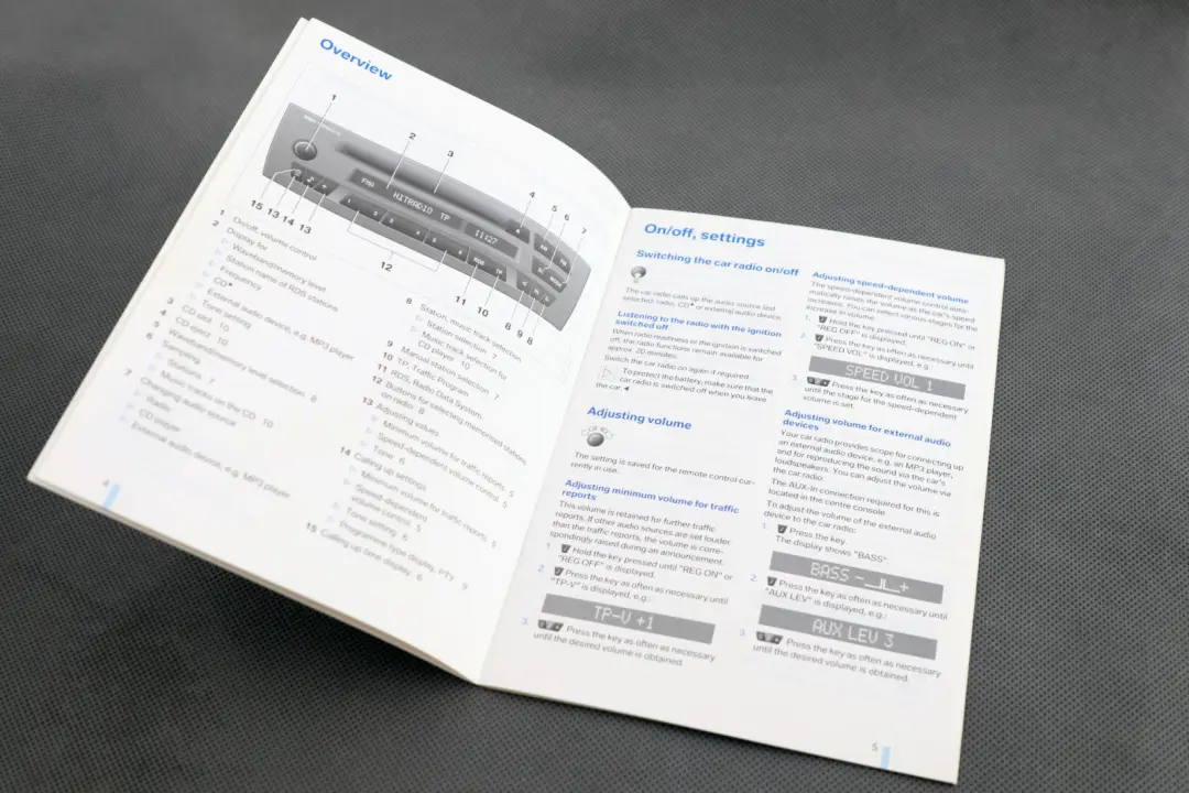 Book Operating Instructions Radio Business CD to BMW 1 3 Series E81 E87N E90 E91 with Part number 0158391 BMW 1 3 Series E81 E87N E90 E91 Book Operating Instructions Radio Business CD - SKU 158391 - Part number 0158391