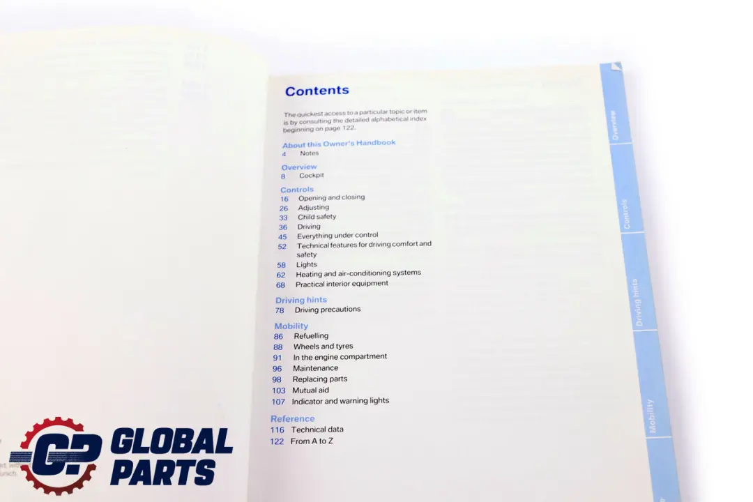 Owner's Handbook Book Instructions to BMW 1 Series 4 E87 with Part number 0158975 BMW 1 Series 4 E87 Owner's Handbook Book Instructions - SKU 0158975-4 - Part number 0158975
