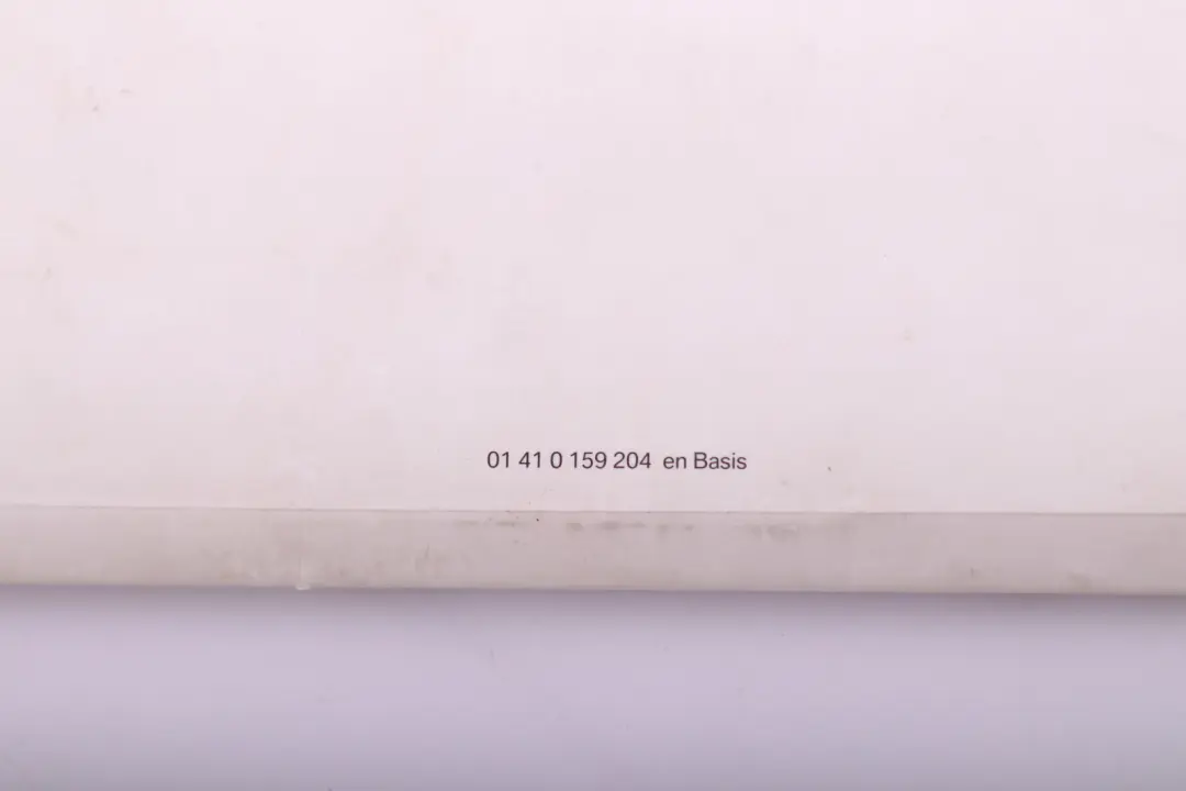 BMW 1 Series 1 E87 Service Booklet Owner's Handbook Pouch Case Wallet - SKU 0159204-1 - Part number 0159204