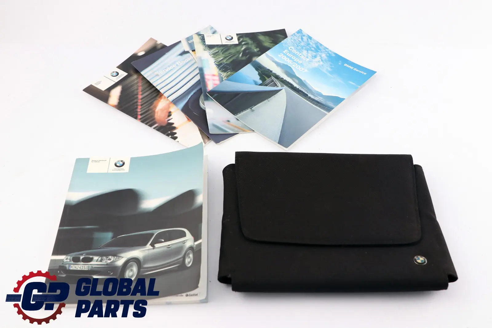 BMW 1 Series E87 Owner's Handbook Radio Instructions Pouch Case Wallet