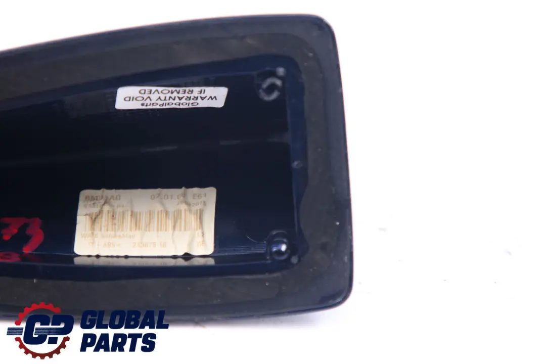 Custodia Vuota Tetto Squalo Blu Monaco Metallizzato A35 per BMW E60 con numero di parte 0301273 BMW E60 Custodia Vuota Tetto Squalo Blu Monaco Metallizzato A35 - SKU 0301273-MB - Numero di parte 0301273