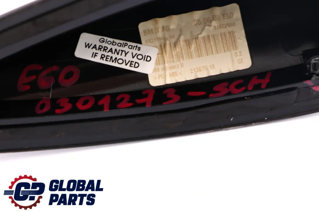 Empty Housing For Roof Antenna Shark Fin Cover Schwarz 2 to BMW 5 Series E60 with Part number 0301273 BMW 5 Series E60 Empty Housing For Roof Antenna Shark Fin Cover Schwarz 2 - SKU 0301273-SCH - Part number 0301273