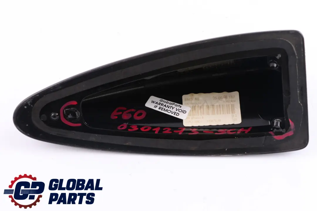 Empty Housing For Roof Antenna Shark Fin Cover Schwarz 2 BMW 5 Series E60 - SKU 0301273-SCH - Part number 0301273