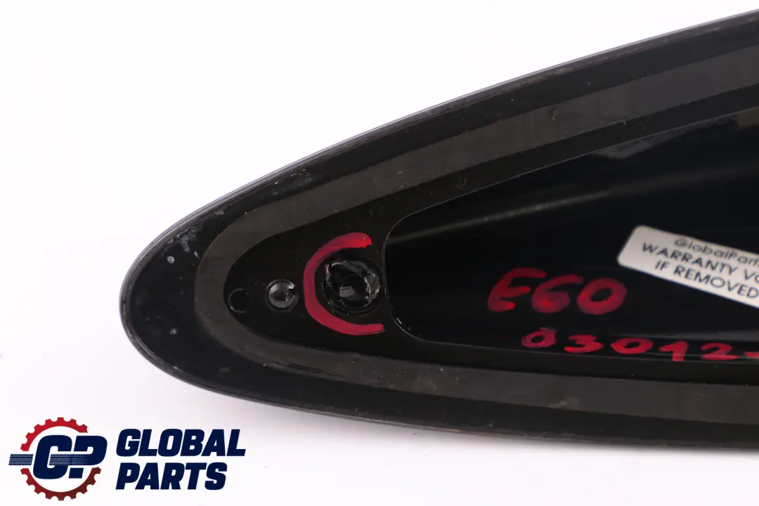 BMW E60 - Boitier vide pour antenne de toit - Aileron de requin - Noir 2 - SKU 0301273-SCH - Numéro de pièce 0301273