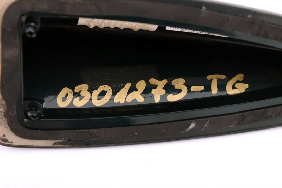 Empty Housing For Roof Antenna Shark Fin Cover Tiefgruen Green to BMW 5 Series E60 with Part number 9137472 BMW 5 Series E60 Empty Housing For Roof Antenna Shark Fin Cover Tiefgruen Green - SKU 0301273-TG - Part number 9137472