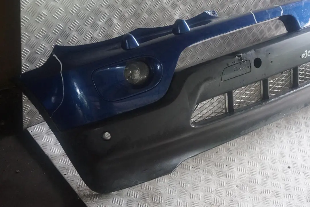 Front Bumper Panel PDC Le Mans Blau Blue Metallic - 381 to BMW X5 Series E53 with Part number 0301713 BMW X5 Series E53 Front Bumper Panel PDC Le Mans Blau Blue Metallic - 381 - SKU 0301713-LMB - Part number 0301713