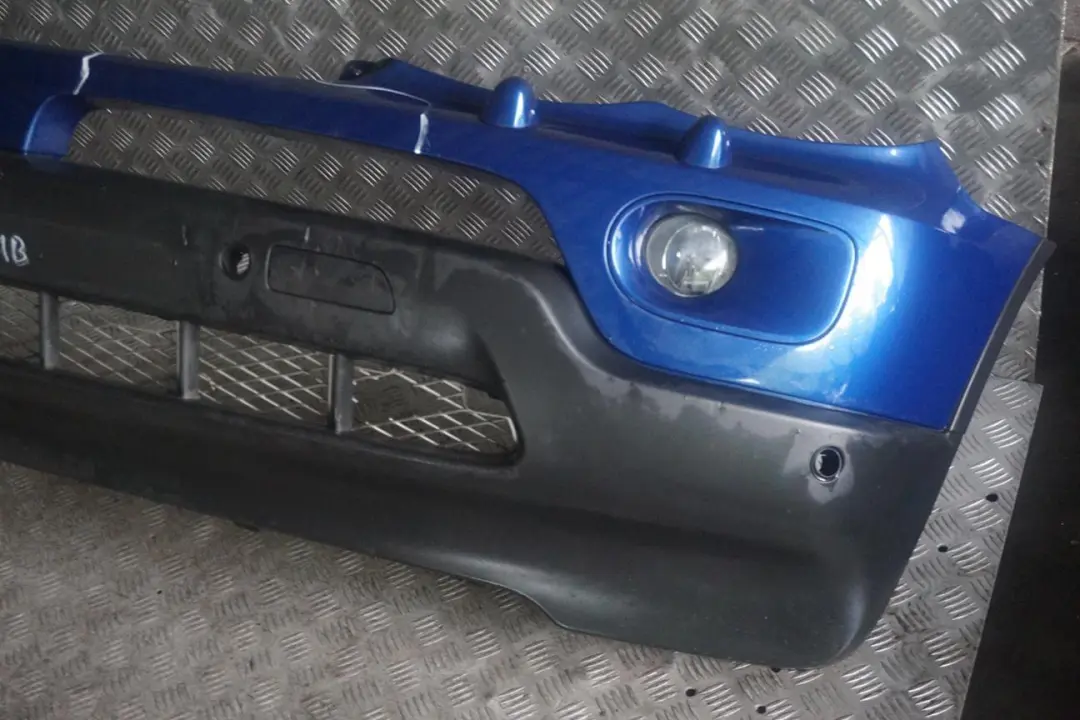 Front Bumper Panel PDC Le Mans Blau Blue Metallic - 381 to BMW X5 Series E53 with Part number 0301713 BMW X5 Series E53 Front Bumper Panel PDC Le Mans Blau Blue Metallic - 381 - SKU 0301713-LMB - Part number 0301713