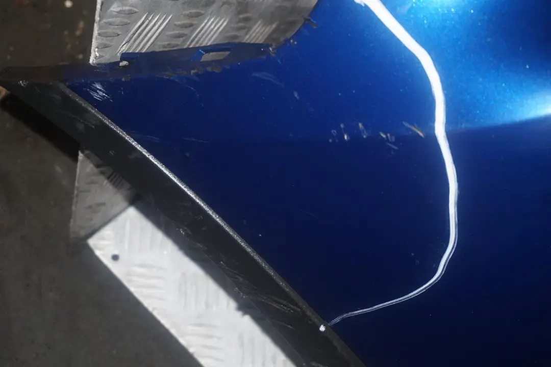 Front Bumper Panel PDC Le Mans Blau Blue Metallic - 381 to BMW X5 Series E53 with Part number 0301713 BMW X5 Series E53 Front Bumper Panel PDC Le Mans Blau Blue Metallic - 381 - SKU 0301713-LMB - Part number 0301713