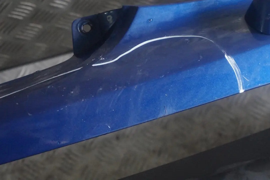 Front Bumper Panel PDC Le Mans Blau Blue Metallic - 381 to BMW X5 Series E53 with Part number 0301713 BMW X5 Series E53 Front Bumper Panel PDC Le Mans Blau Blue Metallic - 381 - SKU 0301713-LMB - Part number 0301713