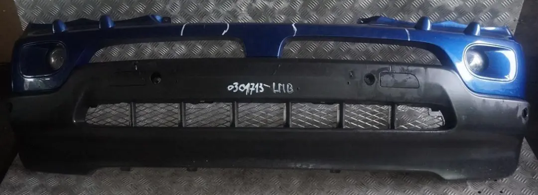Front Bumper Panel PDC Le Mans Blau Blue Metallic - 381 to BMW X5 Series E53 with Part number 0301713 BMW X5 Series E53 Front Bumper Panel PDC Le Mans Blau Blue Metallic - 381 - SKU 0301713-LMB - Part number 0301713