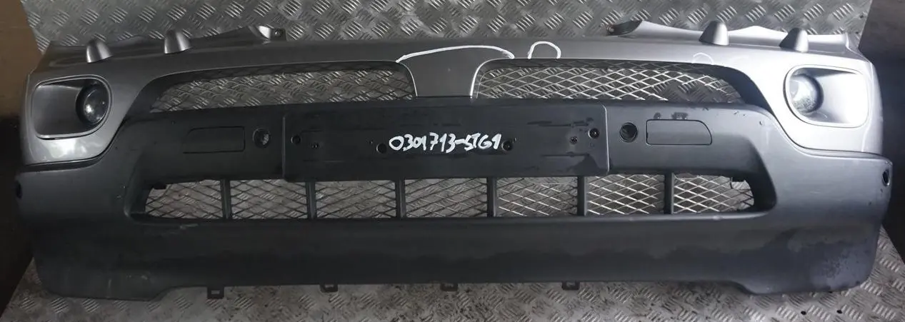BMW X5 Series E53 1 Front Bumper Panel PDC Sterlinggrau Sterling Grey - 472