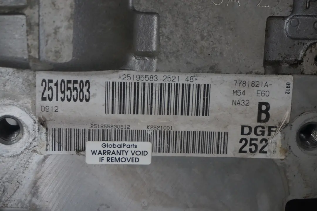 BMW 5 er E39 E60 Nackter Motor 520i M54 B22 226S1 170PS 159 000 km, GARANTIE - SKU 0302323 - Teilenummer 0302323